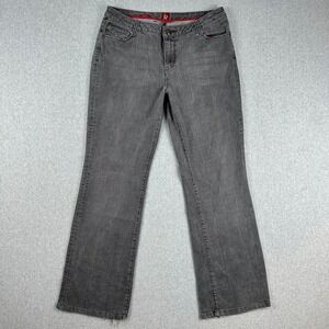 Ooh La La Bootcut Womens Jeans Size 14 Boogie Jeans Grey‎ Wash Distressed